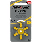 Rayovac geel 10 PR70 hoortoestel batterijen