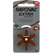 Rayovac bruin 312 PR41 hoortoestel batterijen