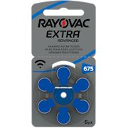 Rayovac blauw 675 PR44 hoortoestel batterijen